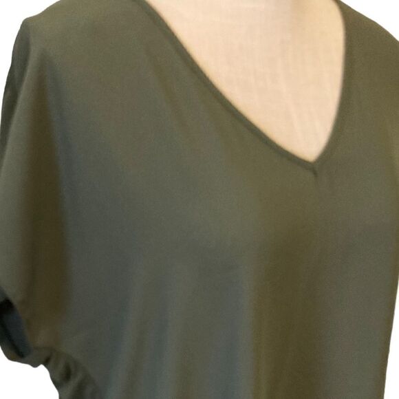 Philosophy Army Green short sleeve top Medium - Picture 2 of 6